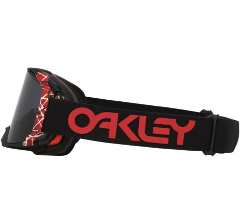 Masque OAKLEY Airbrake MX Red Eddie – Écran Gris Foncé