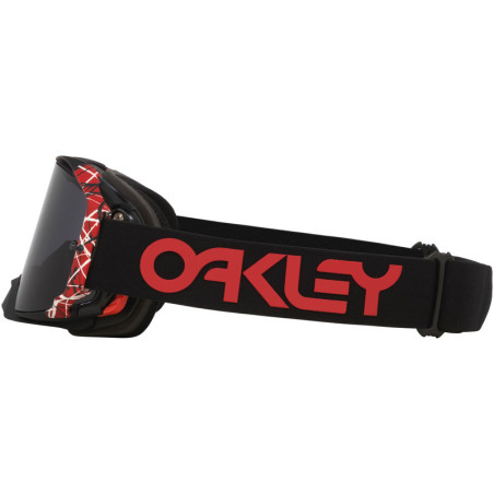 Masque OAKLEY Airbrake MX Red Eddie – Écran Gris Foncé