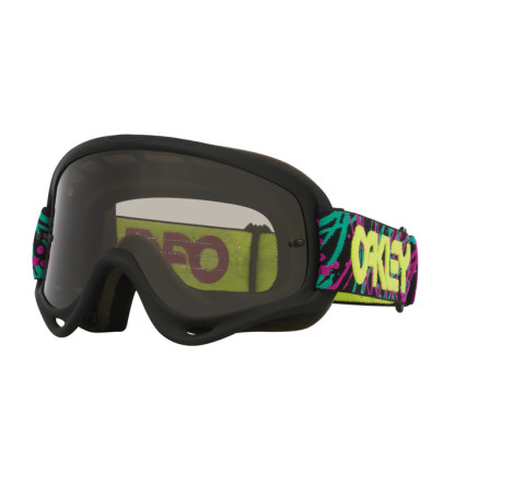 Masque OAKLEY O-Frame MX Heritage Jaxson Black – écran gris clair