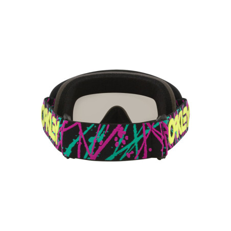 Masque OAKLEY O-Frame MX Heritage Jaxson Black – écran gris clair