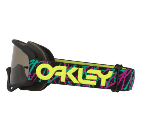Masque OAKLEY O-Frame MX Heritage Jaxson Black – écran gris clair
