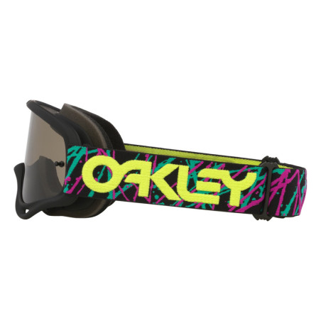 Masque OAKLEY O-Frame MX Heritage Jaxson Black – écran gris clair