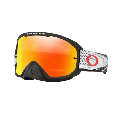 Masque OAKLEY O-Frame 2.0 Pro MX Black Forge – écran Fire Iridium