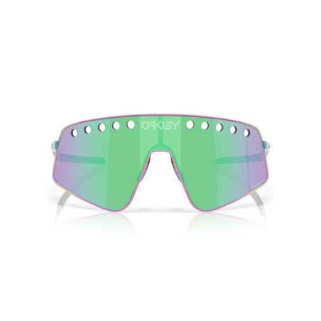 Lunettes de soleil OAKLEY Sutro TI Sweep - Polished Oil Slick écran Prizm Road Jade 