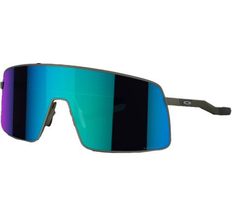 Lunettes de soleil OAKLEY Sutro TI - Satin Lead écran Prizm Sapphire