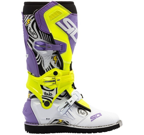 Bottes SIDI Crossair HD Pointure 40 - blanc/violet