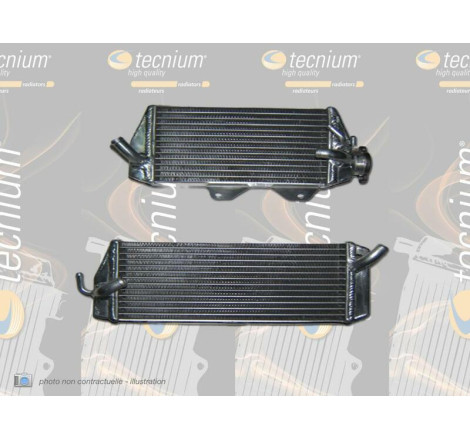 Radiateur gauche TECNIUM - Suzuki RM125 2001 à 2008