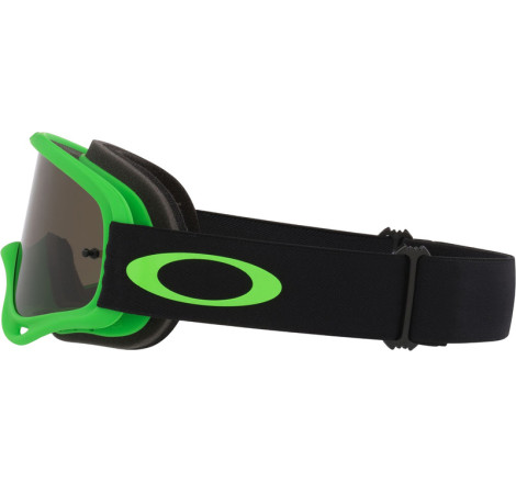 Masque OAKLEY O Frame MX - Moto Yellow - écran Light Grey