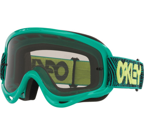 Masque OAKLEY O Frame MX - Celeste Fingerprint - écran Light Grey