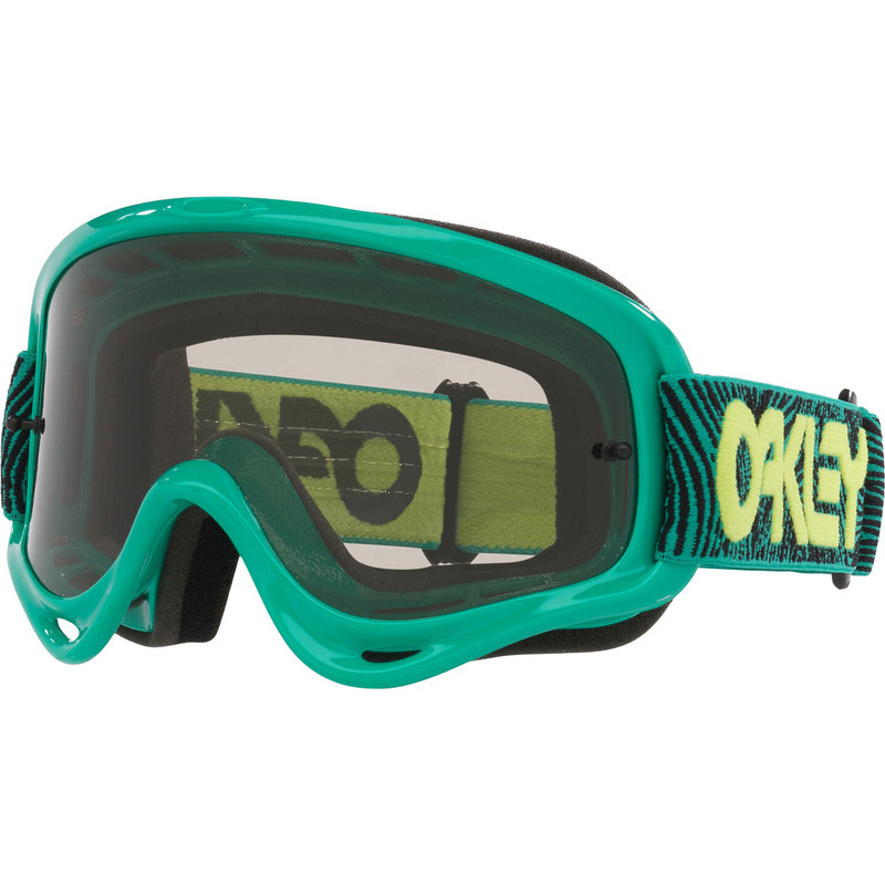 Masque OAKLEY O Frame MX - Celeste Fingerprint - écran Light Grey