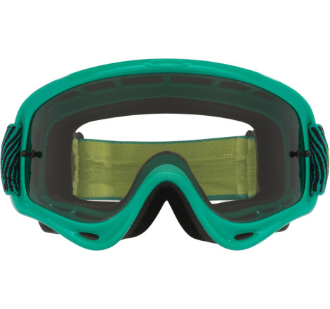 Masque OAKLEY O Frame MX - Celeste Fingerprint - écran Light Grey