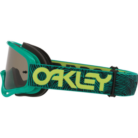 Masque OAKLEY O Frame MX - Celeste Fingerprint - écran Light Grey
