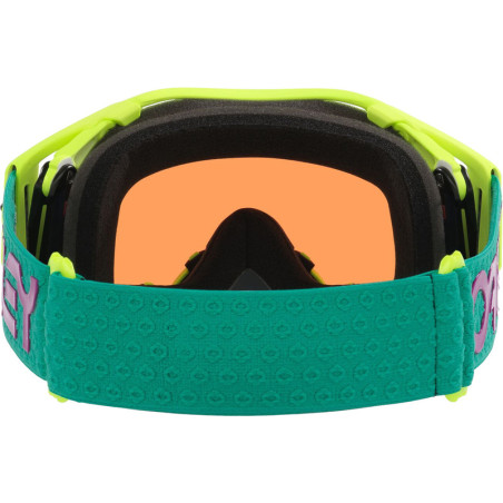 Masque OAKLEY Airbrake MX - Celeste B1B - écran Prizm Jade
