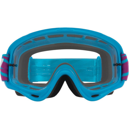 Masque OAKLEY O Frame MX - Blue Bolts - écran clair