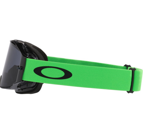 Masque OAKLEY Airbrake Lite - Moto Green - écran Dark Grey