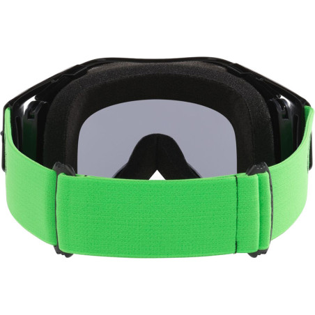Masque OAKLEY Airbrake Lite - Moto Green - écran Dark Grey