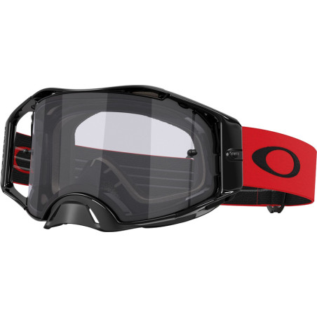 Masque OAKLEY Airbrake Lite - Moto Red - écran Light Grey