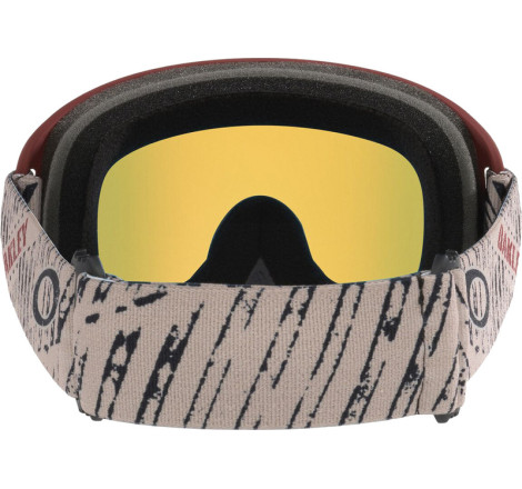 Masque OAKLEY O Frame 2.0 Pro MX - Sand Ruts - écran Fire Iridium