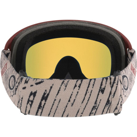 Masque OAKLEY O Frame 2.0 Pro MX - Sand Ruts - écran Fire Iridium