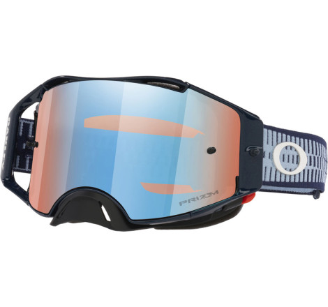 Masque OAKLEY Airbrake MX - Abyss Tread - écran Prizm Sapphire
