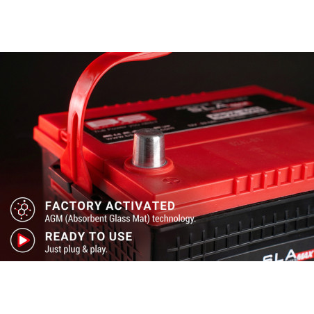 Batterie BS BATTERY SLA Max sans entretien activée usine - GR26-620