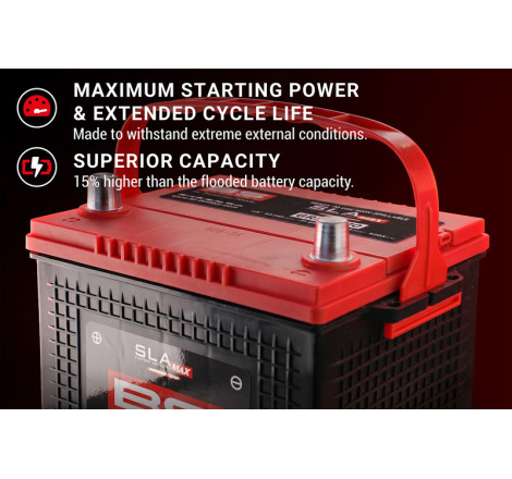 Batterie BS BATTERY SLA Max sans entretien activée usine - GR26-620