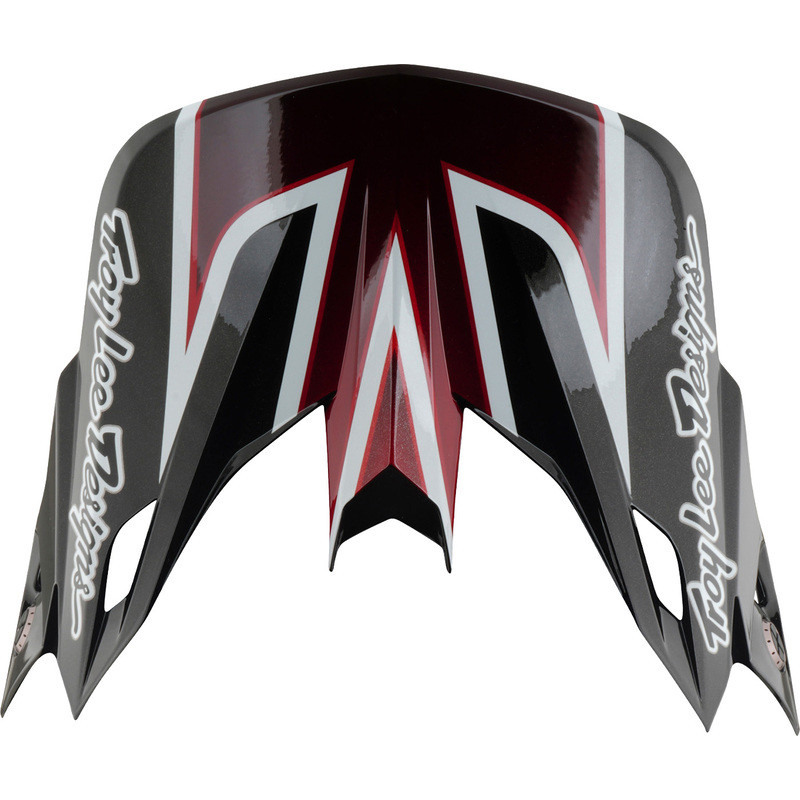 Visière TROY LEE DESIGNS SE5 Carbon - Boltz noir/rouge