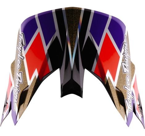 Visière TROY LEE DESIGNS SE5 Carbon - Flush violet