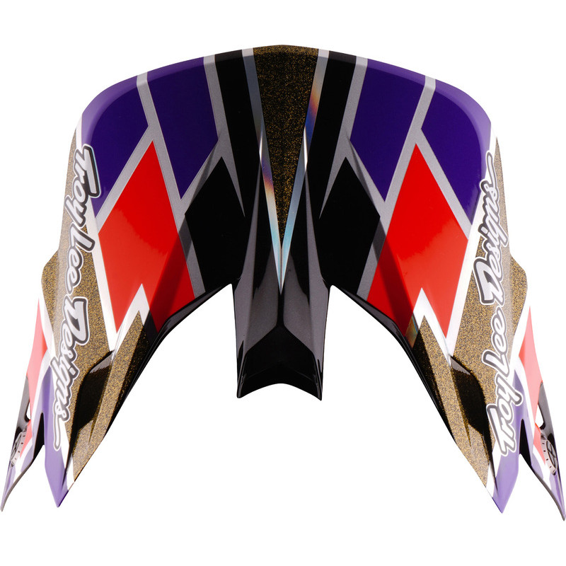 Visière TROY LEE DESIGNS SE5 Carbon - Flush violet