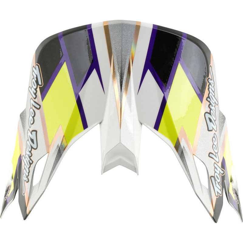 Visière TROY LEE DESIGNS SE5 Composite - Flush blanc/noir