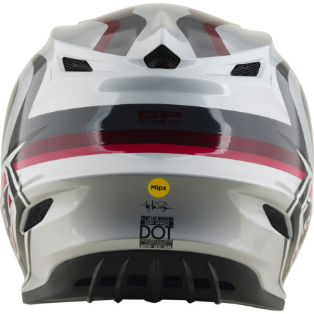 Casque TROY LEE DESIGNS GP Pro Mips Slides - gris