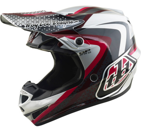 Casque TROY LEE DESIGNS GP Pro Mips Slides - gris