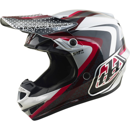 Casque TROY LEE DESIGNS GP Pro Mips Slides - gris