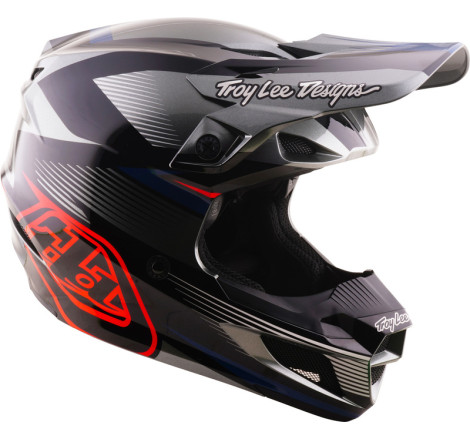 Casque TROY LEE DESIGNS SE5 Polycarbonate Mips Ripper - gris