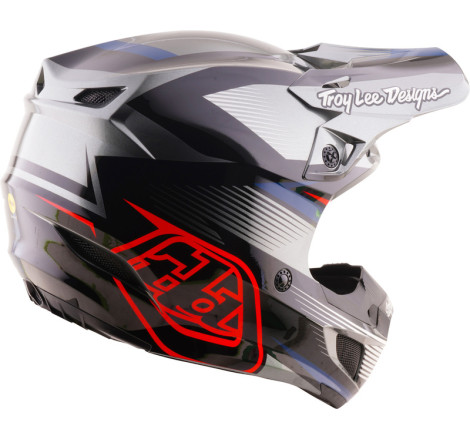 Casque TROY LEE DESIGNS SE5 Polycarbonate Mips Ripper - gris