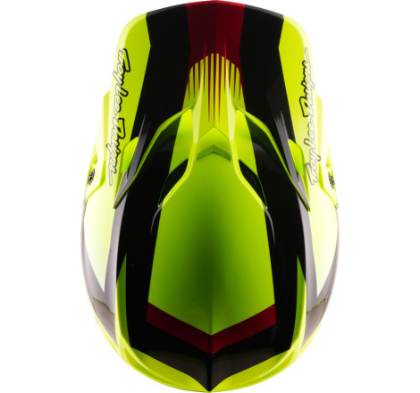Casque TROY LEE DESIGNS SE5 Polycarbonate Mips Ripper - jaune fluo