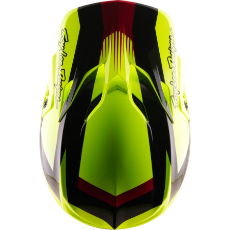 Casque TROY LEE DESIGNS SE5 Polycarbonate Mips Ripper - jaune fluo