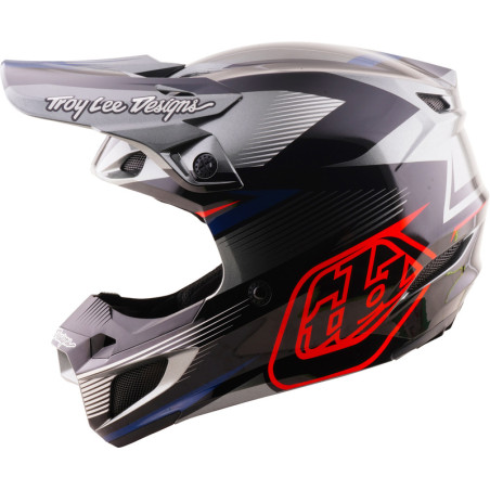 Casque TROY LEE DESIGNS SE5 Polycarbonate Mips Ripper - gris
