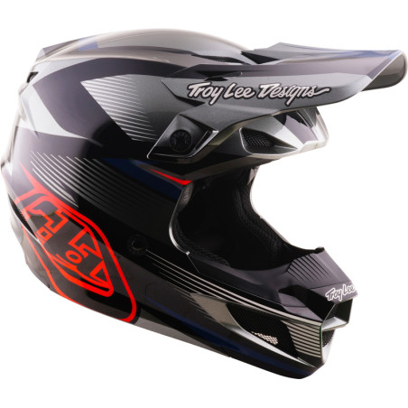 Casque TROY LEE DESIGNS SE5 Polycarbonate Mips Ripper - gris