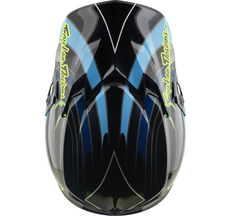 Casque enfant TROY LEE DESIGNS GP Pro Mips Pulse - noir/jaune fluo