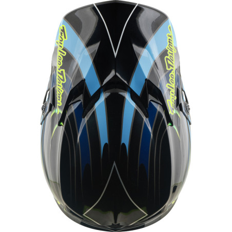 Casque enfant TROY LEE DESIGNS GP Pro Mips Pulse - noir/jaune fluo