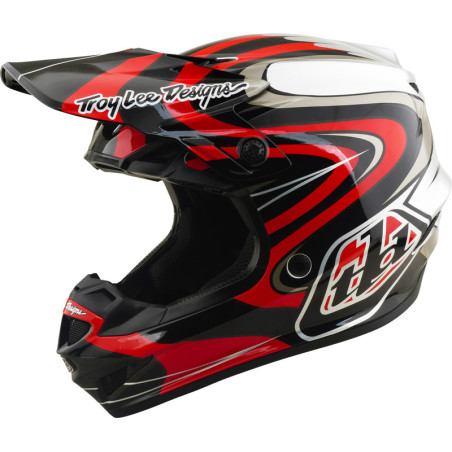 Casque TROY LEE DESIGNS GP Pro Mips Pulse - rouge