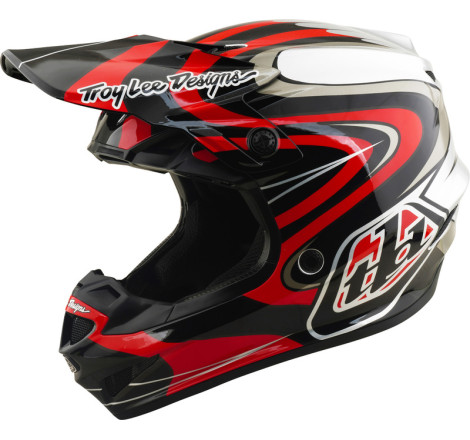 Casque TROY LEE DESIGNS GP Pro Mips Pulse - rouge
