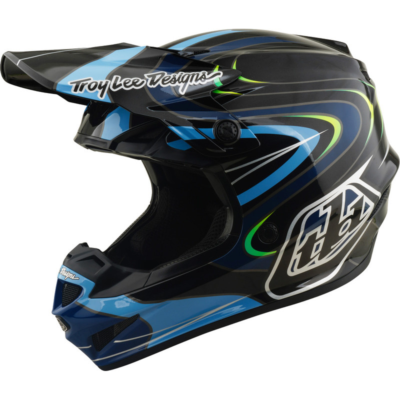 Casque TROY LEE DESIGNS GP Pro Mips Pulse - noir