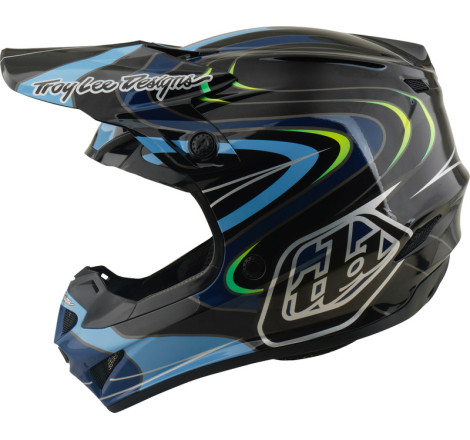 Casque TROY LEE DESIGNS GP Pro Mips Pulse - noir