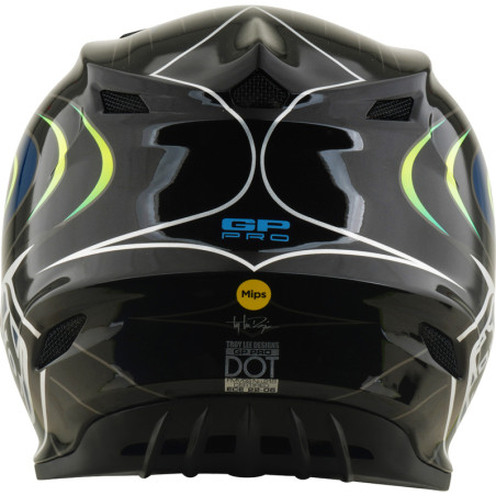 Casque TROY LEE DESIGNS GP Pro Mips Pulse - noir