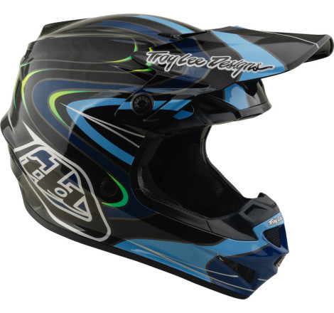 Casque TROY LEE DESIGNS GP Pro Mips Pulse - noir