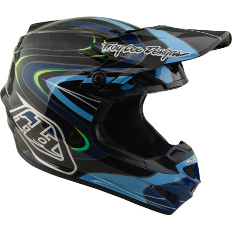 Casque TROY LEE DESIGNS GP Pro Mips Pulse - noir