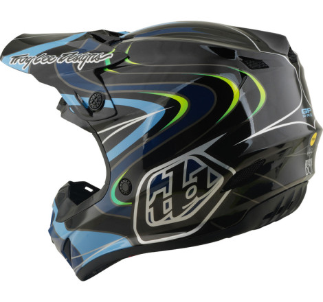 Casque TROY LEE DESIGNS GP Pro Mips Pulse - noir
