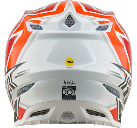 Casque TROY LEE DESIGNS SE5 Composite Mips Boltz - noir/rouge